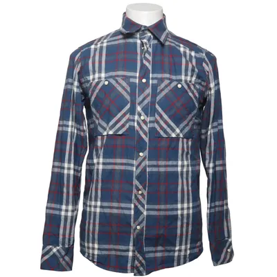 Flanellen overhemd (Blauw, Wit, Rood) van Fristads Katoen