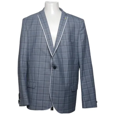 Kavaj (Blå, Grå, Vit) från Twisted Tailor Polyester, Viskos, Ull