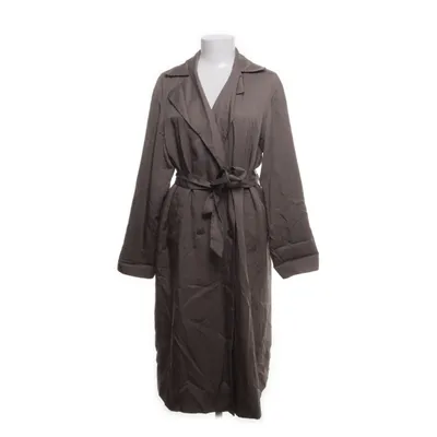 Trench coat (Brown) from Uniqlo Lyocell, Polyester, Tencel