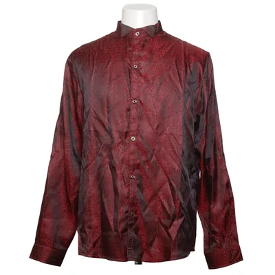 Skjorte (Rød, Sort) fra Zhelin Elastan, Polyester