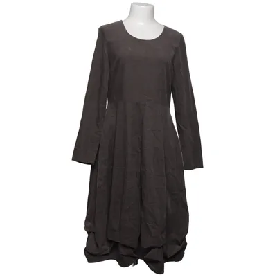 Dress (Brown, Gray) from DW Shop Cotton