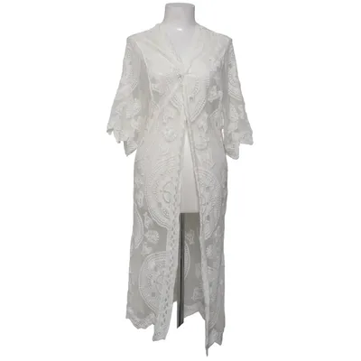 Robe de plage (Blanc) de Lindex Coton, Polyamide