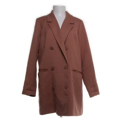 Manteau (Marron) de Zizzi Élasthane, Polyester, Viscose