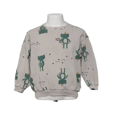 Sweatshirt (Beige, Grøn) fra Minories Bomuld, Polyester
