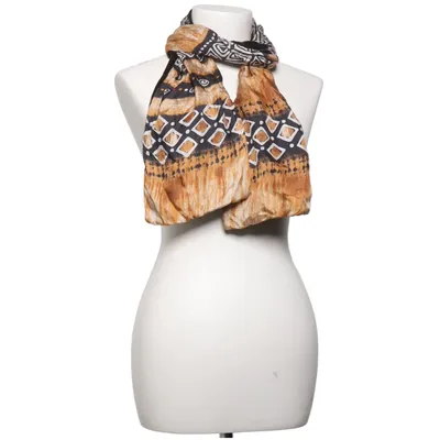 Châle (Marron, Multicolore) de Cecilia Classics Soie, Viscose