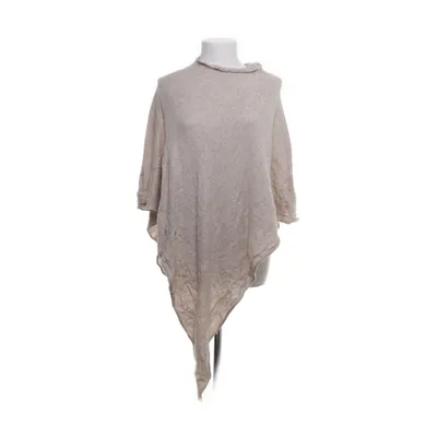 Poncho (Beige) van Pieces Kasjmier, Nylon, Viscose