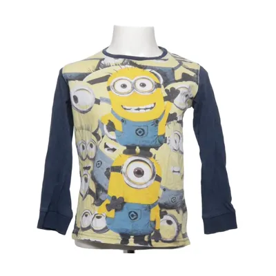 Long sleeve T-shirt (Yellow, Blue, Multicolored) from Lindex Kids Cotton