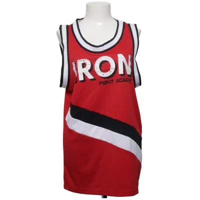 Basketlinne (Röd, Vit, Svart) från New Yorker Athletics Polyester