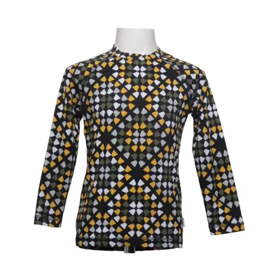 Long sleeve T-shirt (Black, Yellow, White, Green) from Reima Cotton, Elastane, Polyester