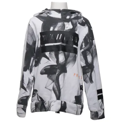 Kapuzenpullover (Weiß, Schwarz) von Woxo 720° Baumwolle, Polyester