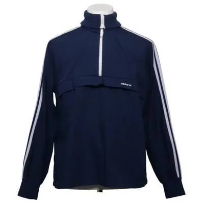 Anorak (Blue, White) from Adidas Originals Cotton, Polyester