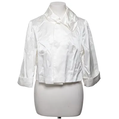 Kavaj (Vit) från J Collection Linne, Polyester, Viskos