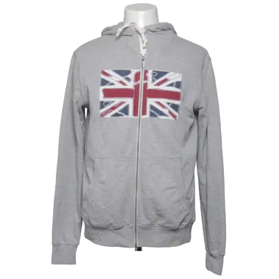 Hoodie (Gray, Multicolored) from Crocker Cotton, Polyester