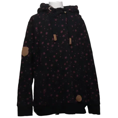 Sweat à capuche (Noir, Rose) de EMP Coton, Polyester