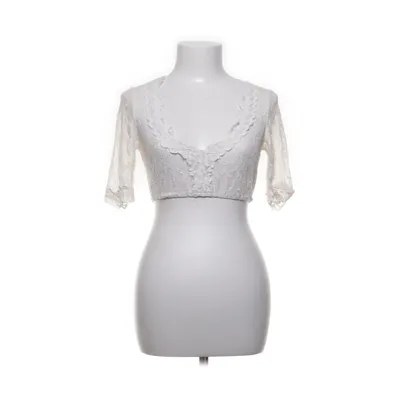 Dirndl blouse (Wit) van Krüger Elastaan, Polyamide