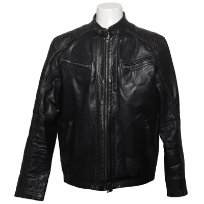 Läderjacka (Svart) från Livelo Attitude Skinn, Polyester