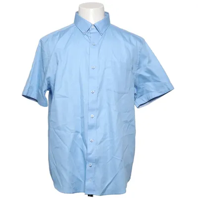 Chemise à manches courtes (Bleu) de Johnston & Murphy Coton