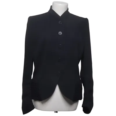 Kavaj (Blå) från Giorgio Armani Elastan, Polyester, Silke