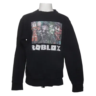 Collegetröja (Svart, Flerfärgad) från Roblox Bomull