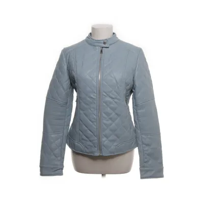 Jacket (Blue) from Zuiki Polyurethane, Viscose, Polyester