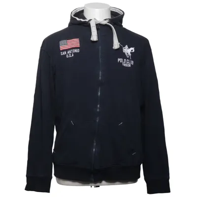 Sweat à capuche (Bleu) de Vinson Polo Club Coton