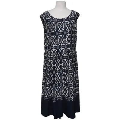 Dress (Blue, White) from Antea Elastane, Polyester