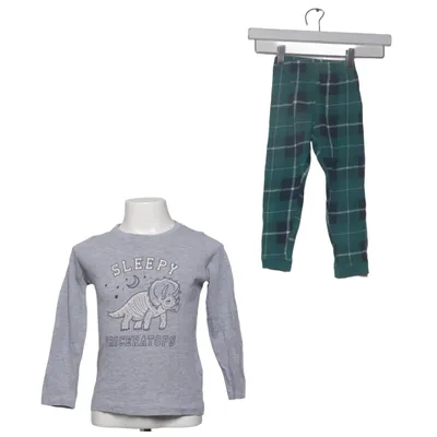 Pajamas (Green, Gray, Blue) from Lupilu Cotton