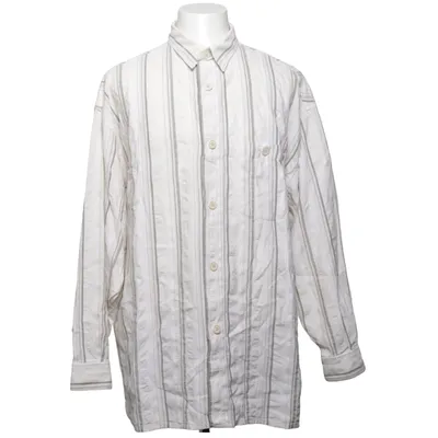 Skjorta (Beige, Grå) från Signum Bomull, Linne, Polyester, Viskos