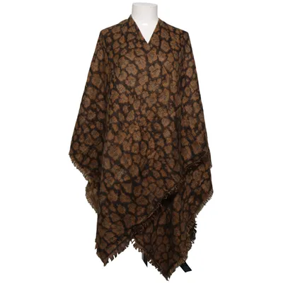 Poncho (Brun, Sort) fra Esmara by Heidi Klum Akryl, Viscose