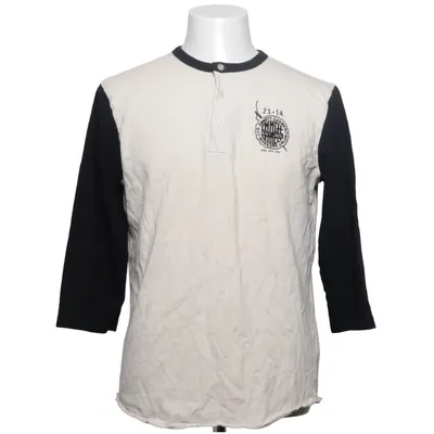 Baseballtröja (Beige, Svart) från Emmett Bomull