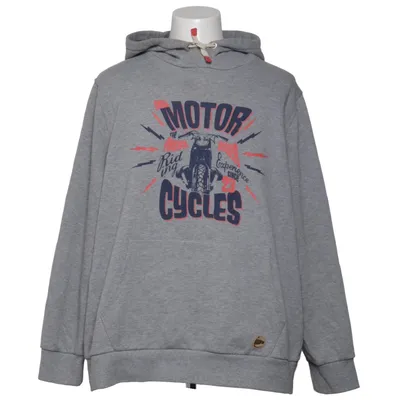 Hættetrøje (Grå) fra BMW Motorrad Bomuld, Polyester, Viscose