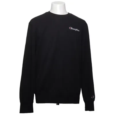 Sweatshirt (Zwart) van Champion Katoen, Elastaan, Polyester