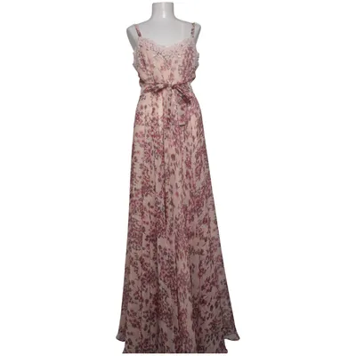 Långklänning (Beige, Flerfärgad) från Ida Sjöstedt Acetat, Polyester, Viskos