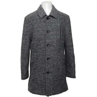 Frakke (Grå) fra Bruun & Stengade Polyester, Uld