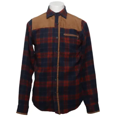 Flannel shirt (Blue, Red, Brown) from Euro Hunt Acrylic, Polyester, Wool