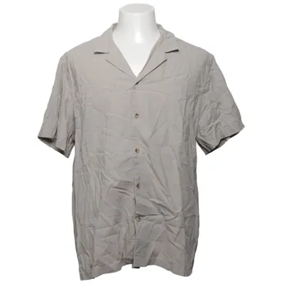Korte mouwen shirt (Beige) van New Look Men Linnen, Viscose