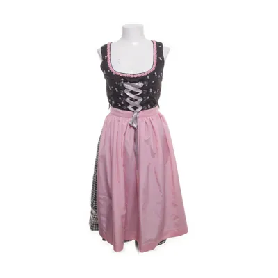 Dirndl (Pink, Multicolored) from Hammerschmid Polyester