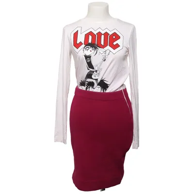 Dress (White, Pink, Multicolored) from Love Moschino Cotton, Elastane, Modal, Polyester