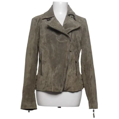 Bikerjack (Groen) van Freaky Nation Leer, Polyester