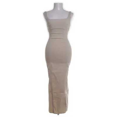 Maxi jurk (Beige) van Bershka Viscose