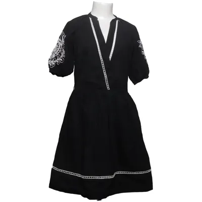 Dress (Black, White) from Twinset Cotton