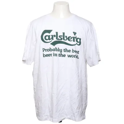 T-shirt (Blanc, Vert) de Carlsberg Coton