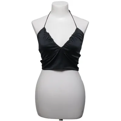 Halter neck top (Black) from Gina Tricot Elastane, Polyester