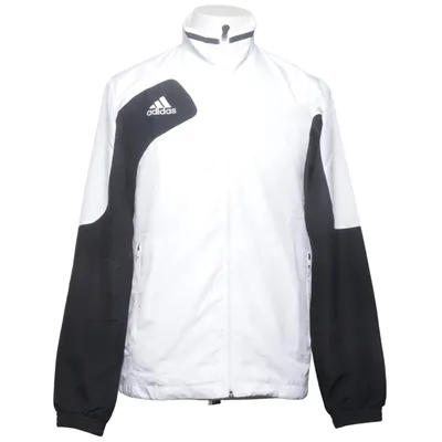 Træningsjakke (Hvid, Sort) fra Adidas Genanvendt polyester
