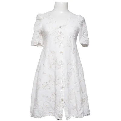 Mammaklänning (Vit, Flerfärgad) från H&M Mama Linne, Viskos
