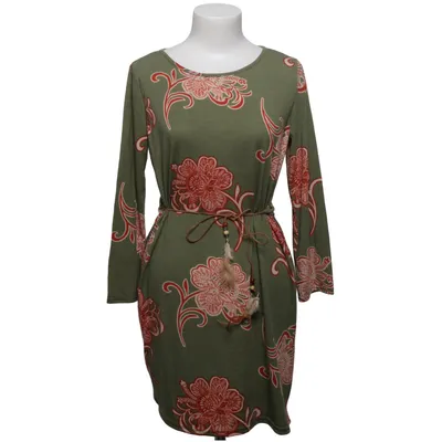 Jurk (Groen, Rood) van Club L Elastaan, Viscose