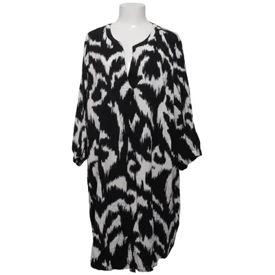 Dress (Black, White) from Via Appia Due Viscose