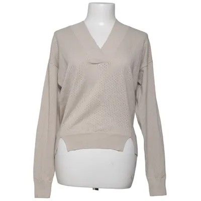Sweater (Beige) from Dagmar Polybutylene, Polyester, Viscose
