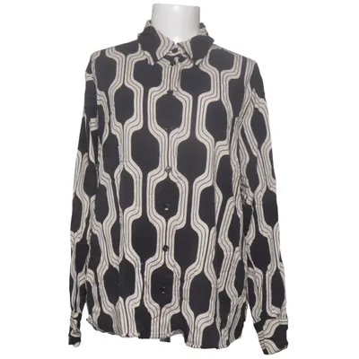 Shirt (Zwart, Beige) van Seidensticker Elastaan, Viscose