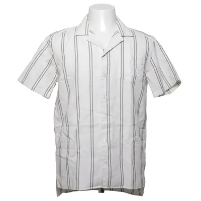 Chemise à manches courtes (Blanc, Bleu) de Libertine-Libertine Coton